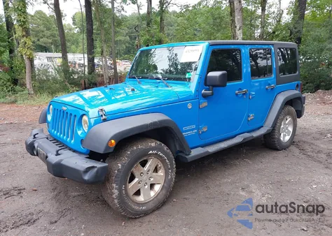 2011 Jeep Wrangler Unlimited Sport из США, поврежденный, VIN 1J4BA3H17BL552496